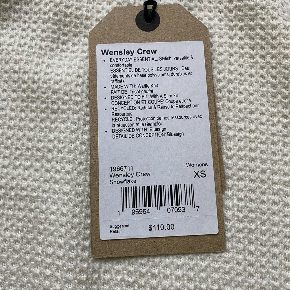 Prana Wensley Long Sleeve Wool Blend Thermal Top XS - Picture 6 of 12